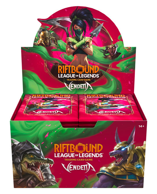 RIFTBOUND League of Legends TCG Vendetta Booster Box