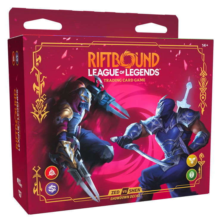 RIFTBOUND League of Legends TCG Zed Vs Shen Showdown Decks