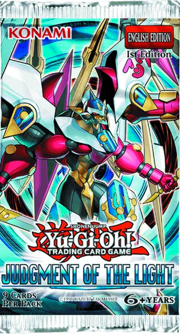 YUGIOH JOTL Judgment Of The Light Pack 1st Edition