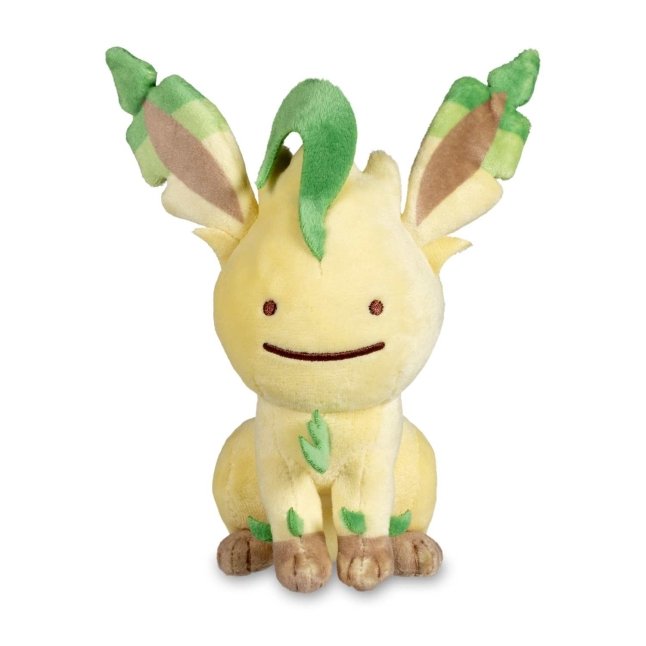 Pokemon Center Plush - Ditto as Leafeon