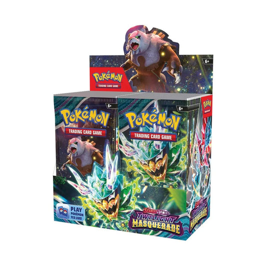 [PRE ORDER Release May 24, 2024] - Pokemon Twilight Masquerade Booster Box