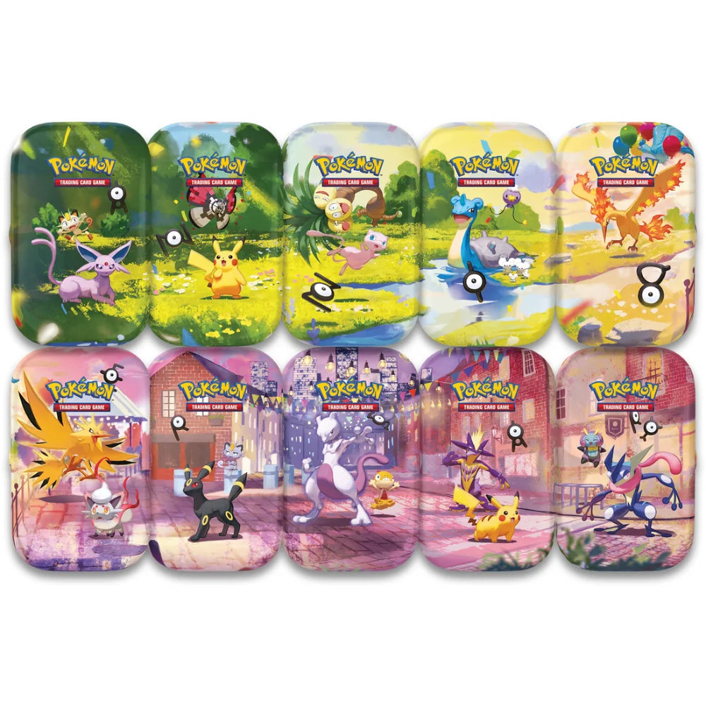 POKEMON 30th Celebration Day and Might Mini Tin (Random)