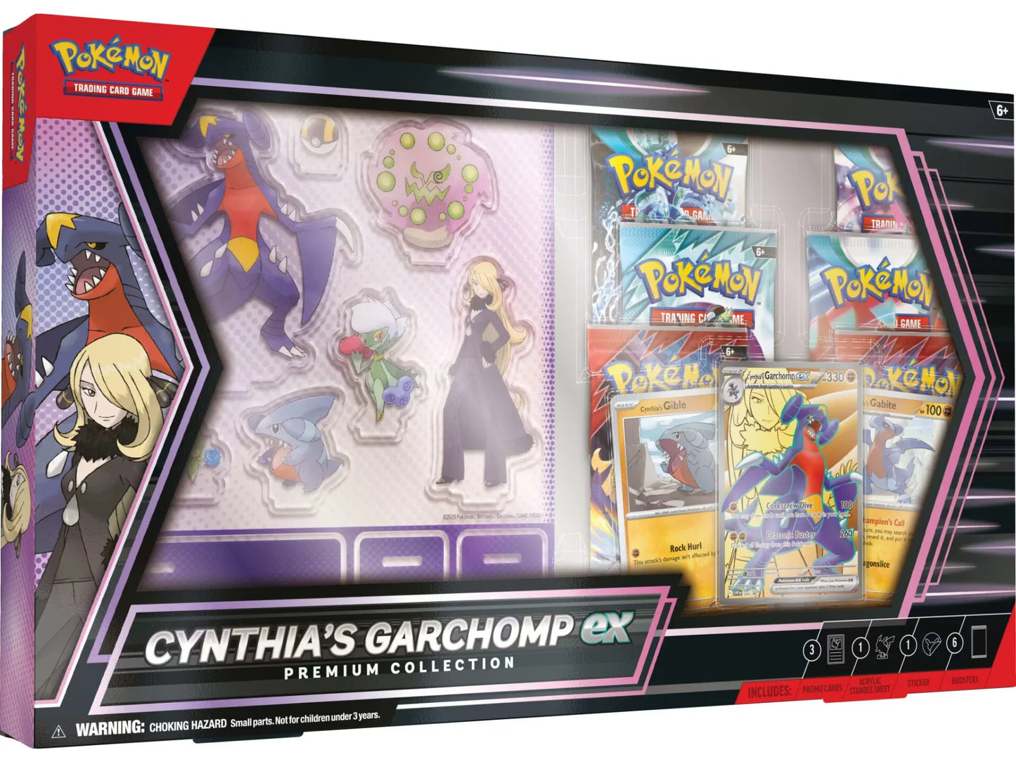 Pokemon Cynthia's Garchomp EX Premium Collection Box