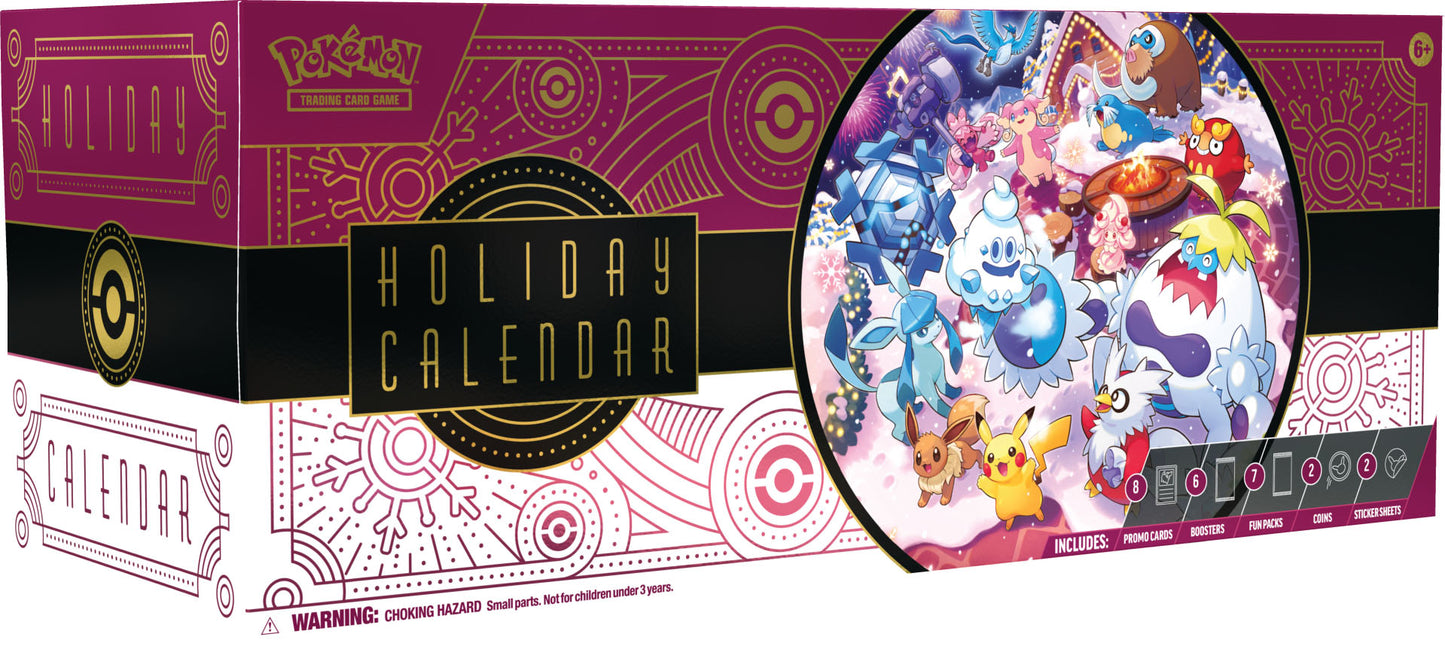 Pokemon Holiday Calendar 2025