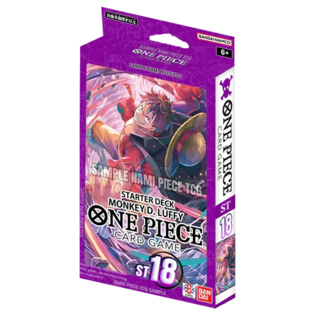 [PRE ORDER Oct 25, 2024] One Piece Purple Monkey D. Luffy Starter Deck ST18