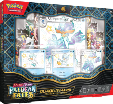 Pokemon Paldean Fates Premium Collection Box (Meowscarada / Quaquaval / Skeledirge)