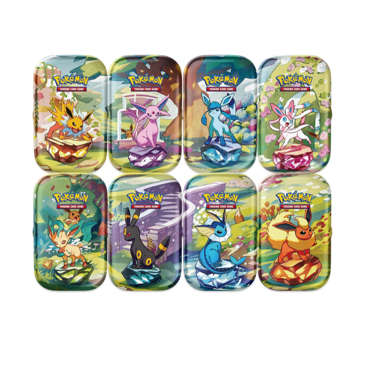Pokemon Prismatic Evolutions Mini Tin (Random)