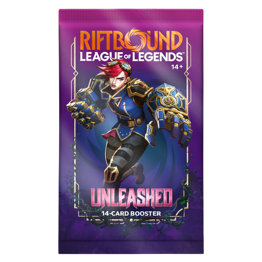 League of Legends RIFTBOUND TCG Unleashed Booster Pack