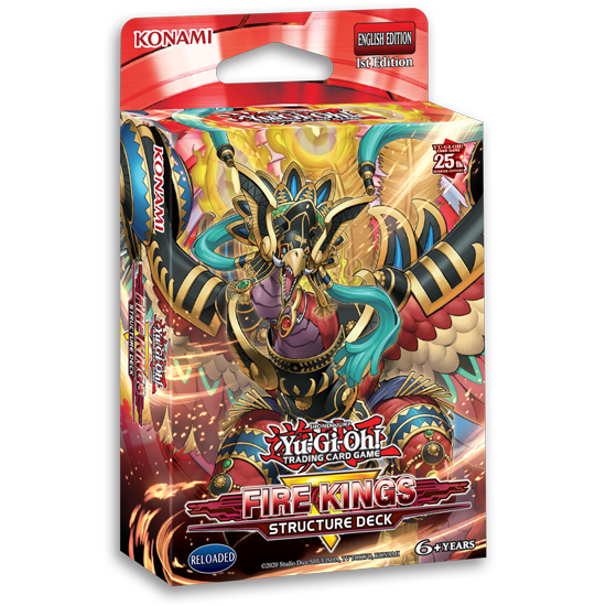 YUGIOH Fire Kings Reloaded Structure Deck
