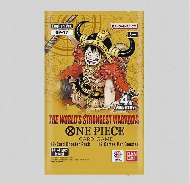 ONE PIECE OP17 Set 17 The World's Strongest Warriors Booster Pack