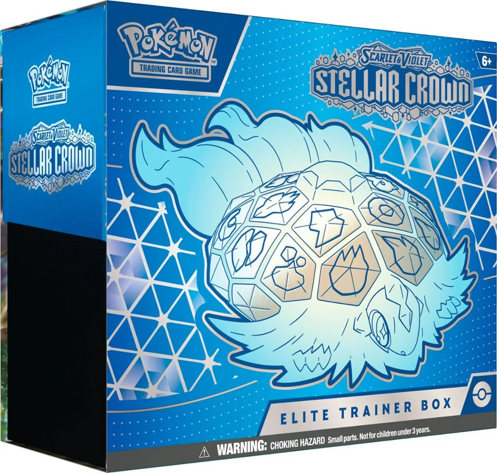 [PRE ORDER Sept, 2024] Pokemon Stellar Crown Elite Trainer Box Sunny