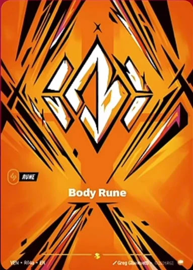 Body Rune (R04a) (R04a) - Vendetta Foil