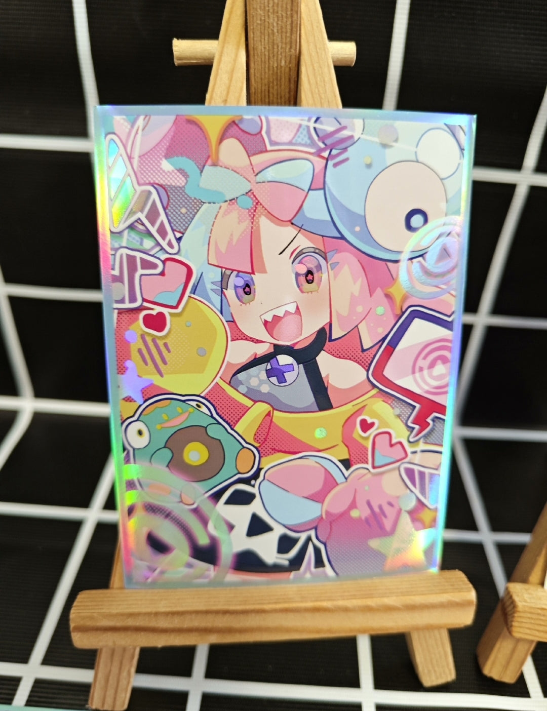 Pokemon Cartoon Iono Art Sleeves Standard Size 60 ct (unofficial)