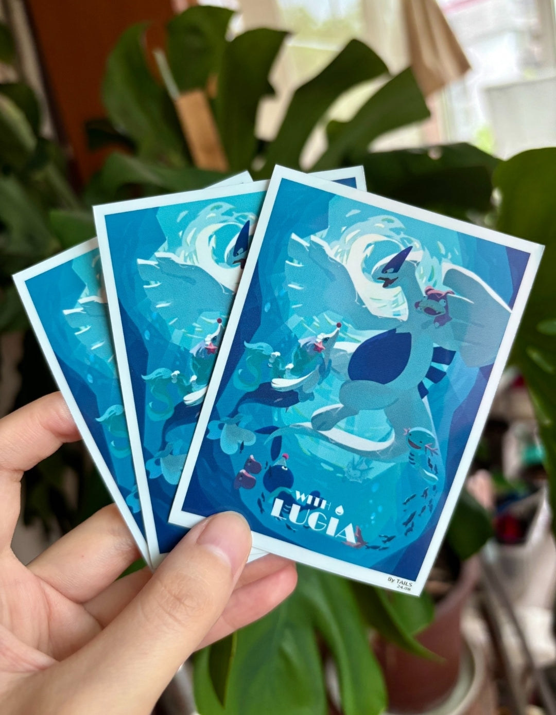 Pokemon "With Lugia" Art Sleeves Standard Size 60 ct (unofficial)