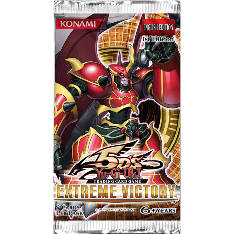 Yugioh EXVC Extreme Victory Booster Pack 1st edition