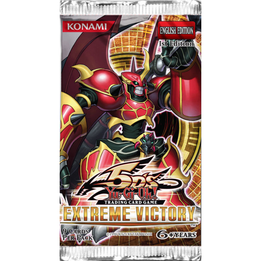 Yugioh EXVC Extreme Victory Booster Pack 1st edition