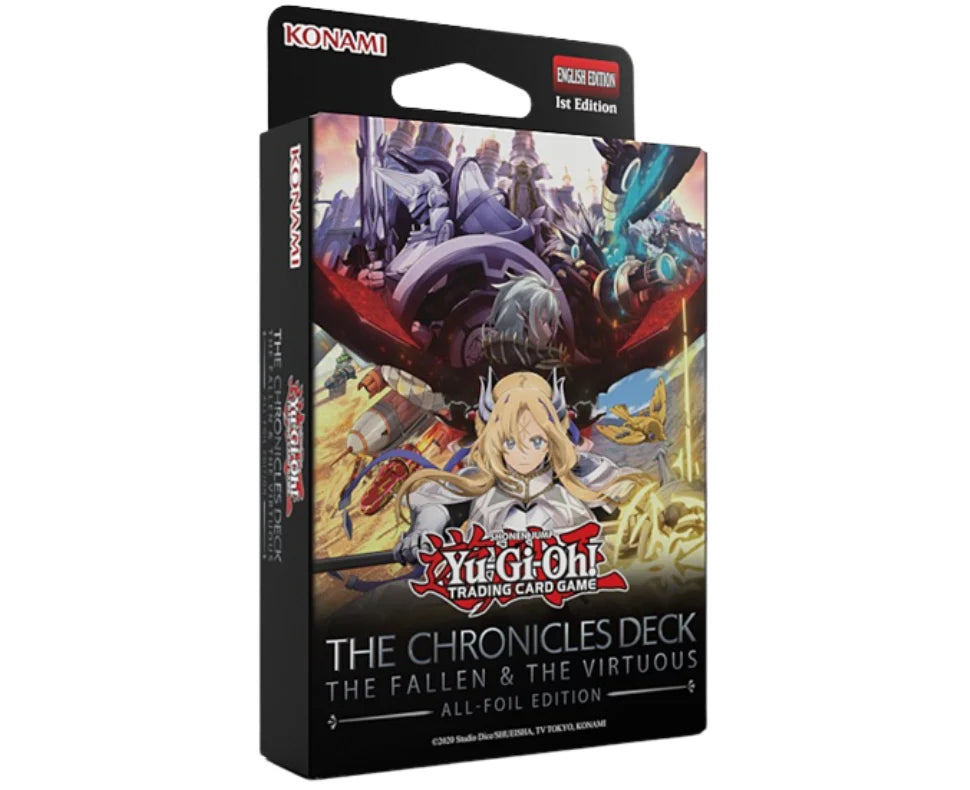 Yugioh The Chronicles Deck: The Fallen & The Virtuous (All-Foil Edition) EURO