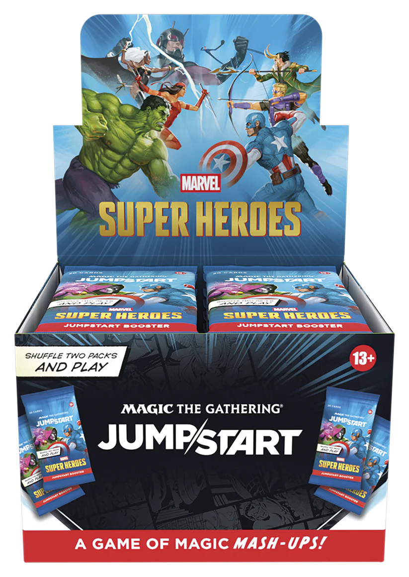 Magic The Gathering Marvel Super Heroes Jumpstart Booster