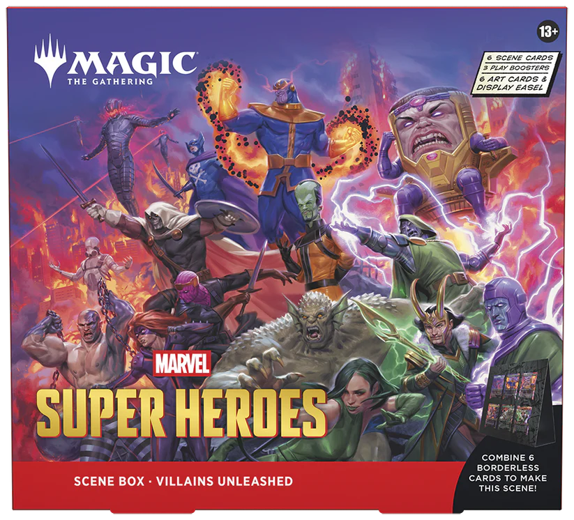 Magic The Gathering Marvel Super Heroes Scene Box (Villains Unleashed)