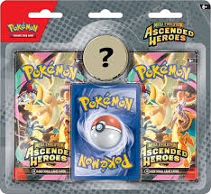 POKEMON Ascended Heroes Collection Stickers (Erika/Larry)