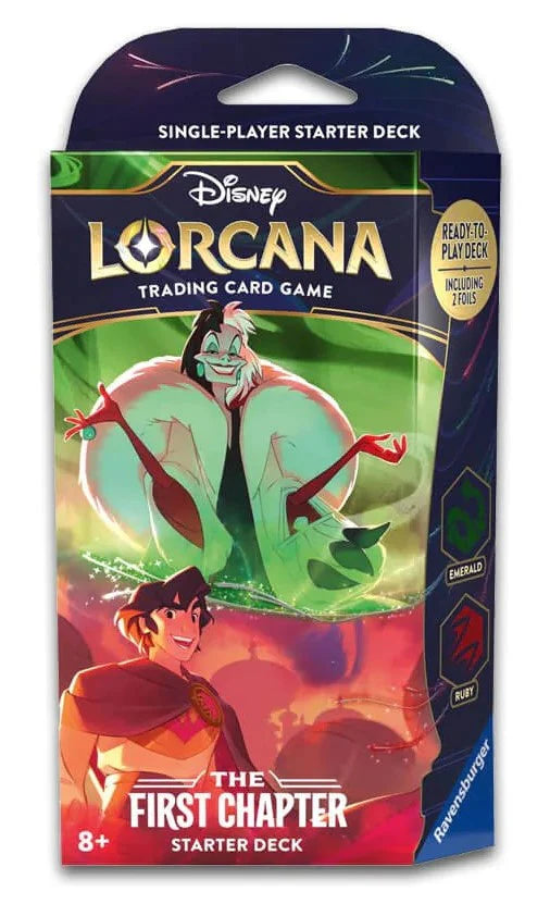 Disney Lorcana The First Chapter (Emerald & Ruby) Deck