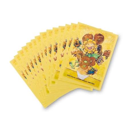 Pokemon Sunflora Van Gogh Museum Official Sleeves