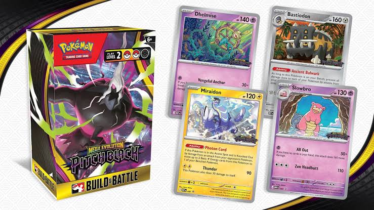 POKEMON Mega Evolution Pitch Black Pre Release July 5, 2026 @2pm