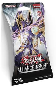 Yugioh Alliance Insight ALIN Sleeved Booster Pack