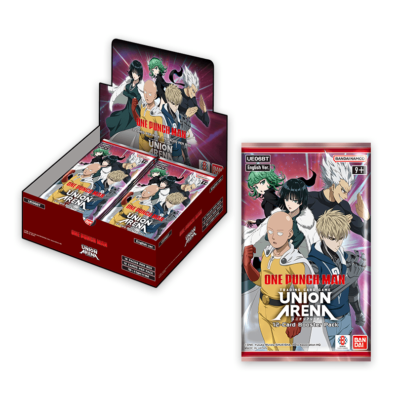 Union Arena One Punch Man Booster Box + Promo Card