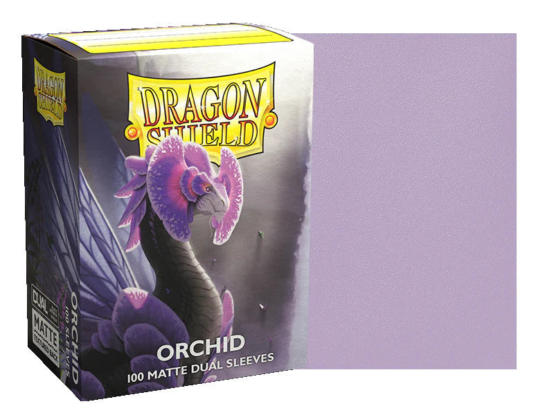 Dragon Shield Standard 100ct Orchid Matte Dual Sleeves