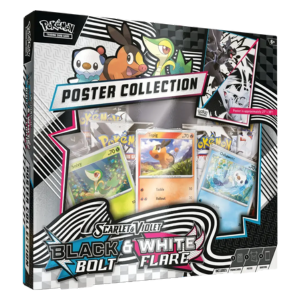 Pokemon Black Bolt White Flare Poster Collection