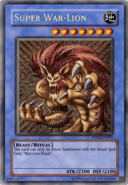 Super War-Lion (PP02-EN001) - Premium Pack 2 Secret Rare Unlimited
