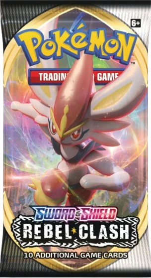 POKEMON Sword & Shield Rebel Clash Booster Pack