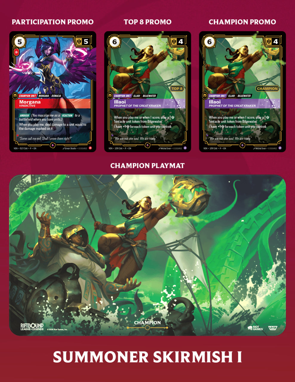 League of Legends RIFTBOUND Vendetta Summoner Skirmish I Saturday Sep 5, 2026 @2:00PM