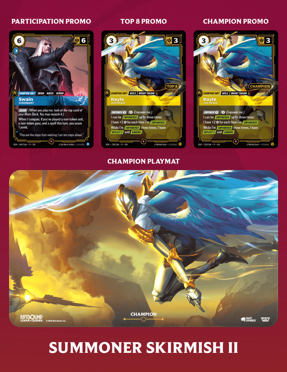 RIFTBOUND Vendetta Summoner Skirmish II Saturday Oct 3, 2026 @2:00PM