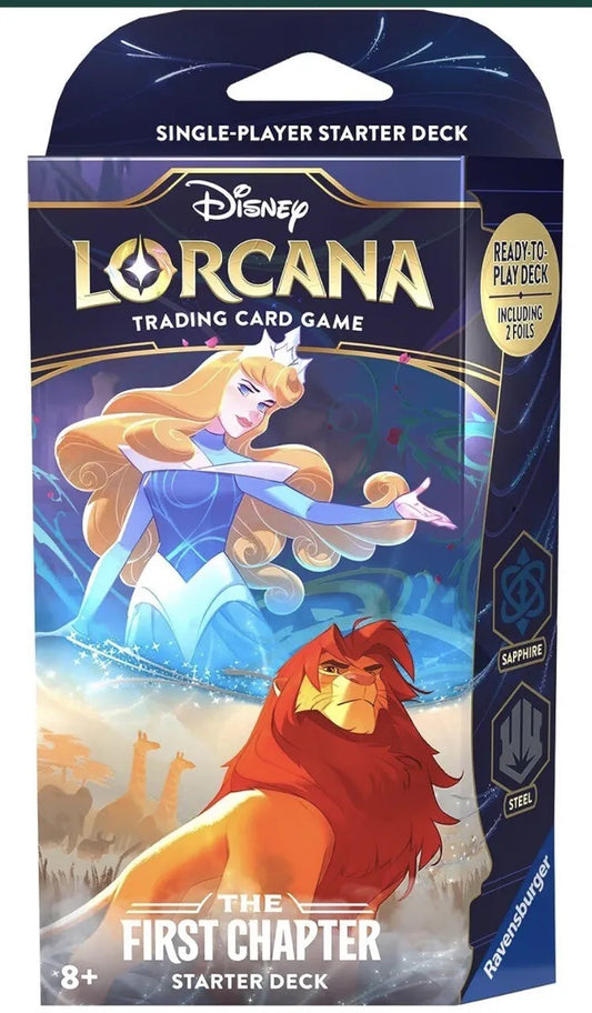 Disney Lorcana The First Chapter (Sapphire & Steel) Deck