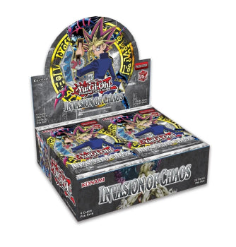 Yugioh Invasion Of Chaos IOC Booster Box 25th Anniversary Damaged (w)