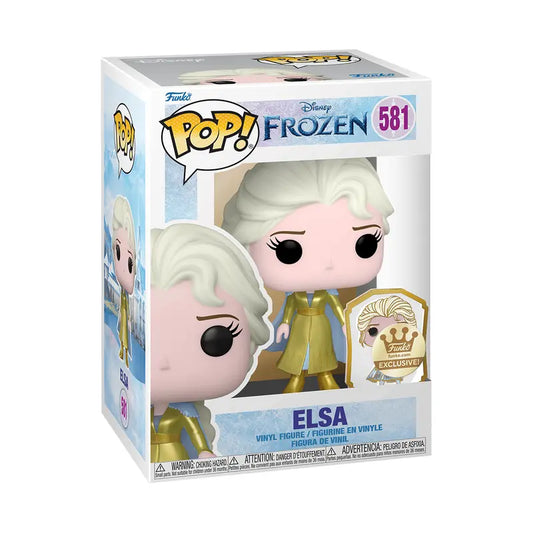 FUNKO POP - Disney Elsa (Gold) w/ Pin