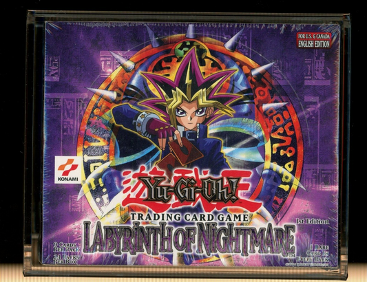 Yugioh 1st Ed Labyrinth of Nightmare LON Booster Box