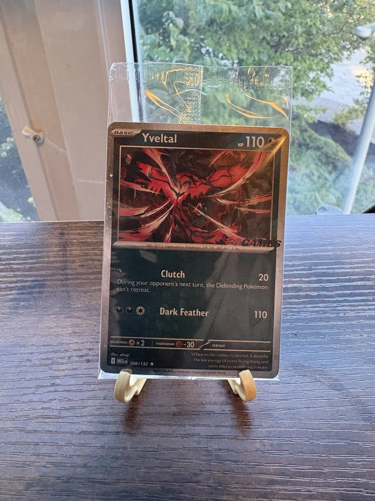 Yveltal (EB Games) 88 - Miscellaneous Cards & Products Holofoil