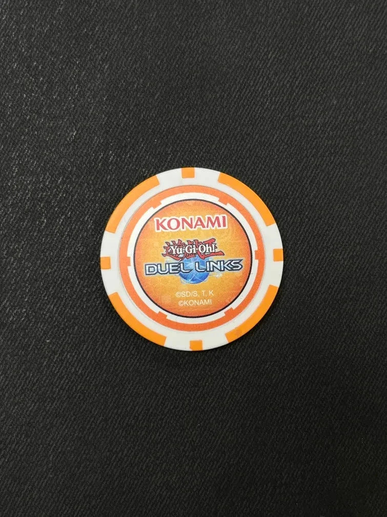 Yugioh Zane Truesdale Duel Links Prize - Rare Collectible Poker Chip