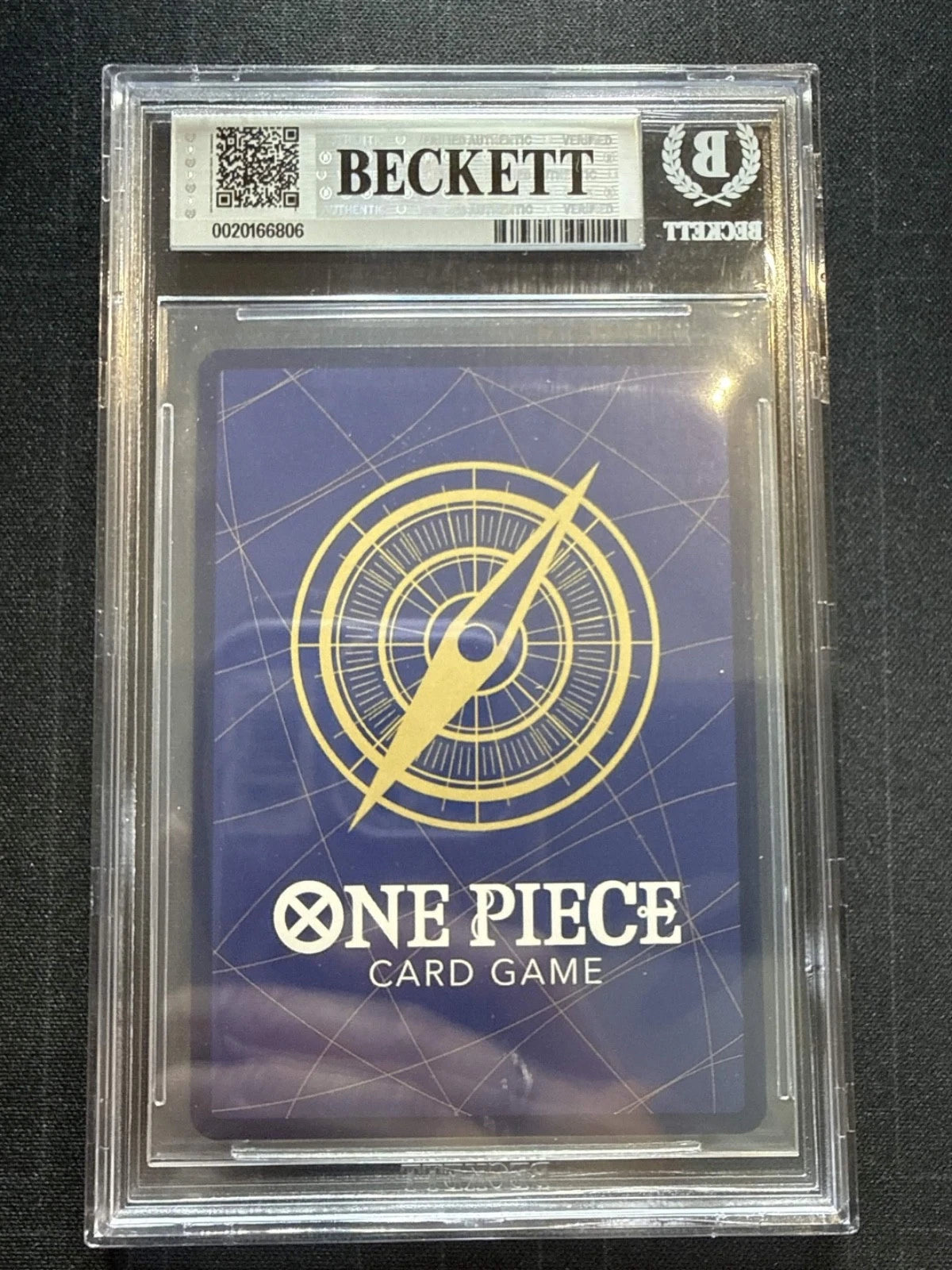 One Piece TCG Japanese #P033 Monkey. D. Luffy P Shonen Jump 25th ANNIV. BGS 9