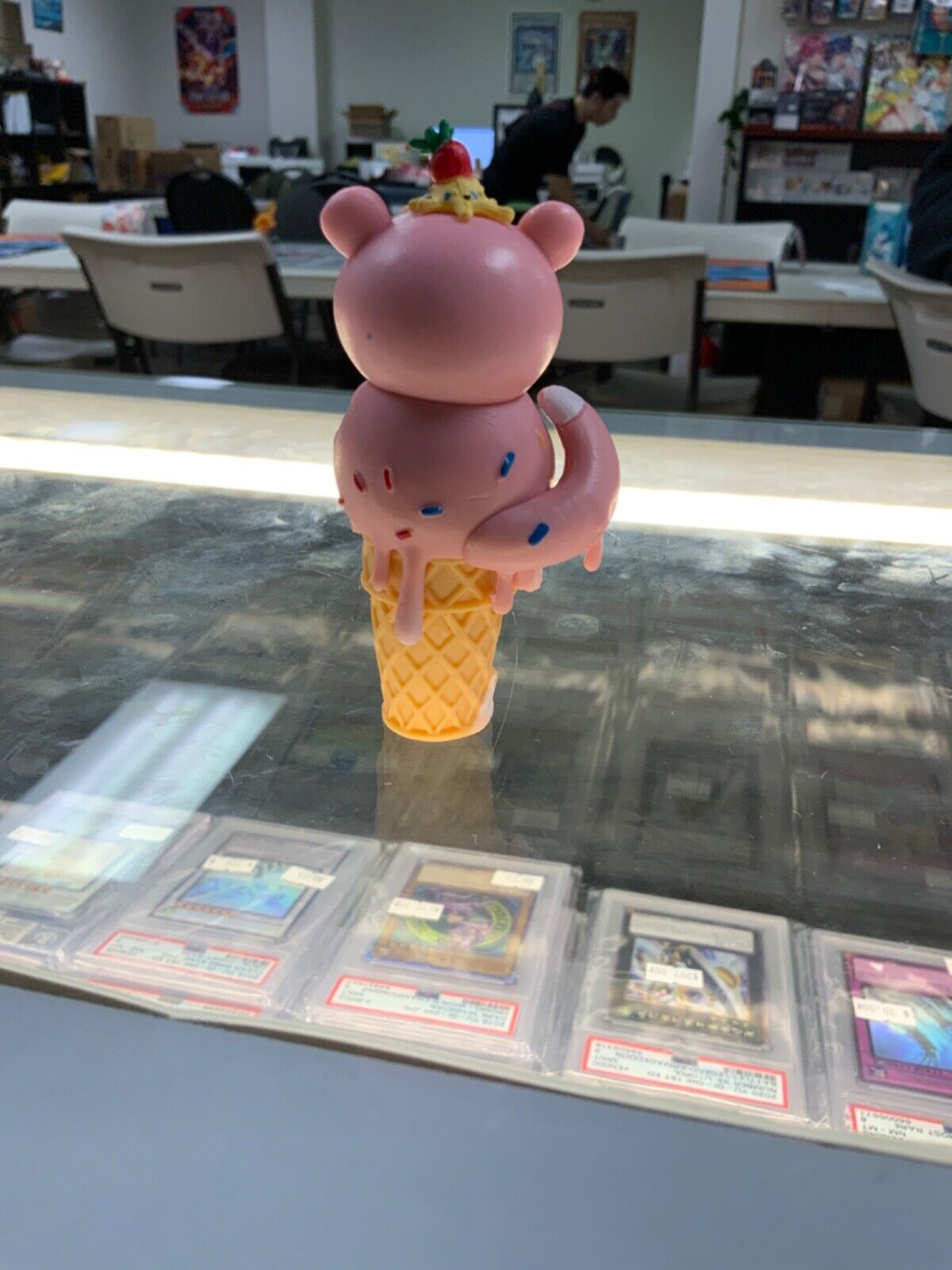 Pokemon Slowpoke on Ice Cream cone - Unofficial Figure