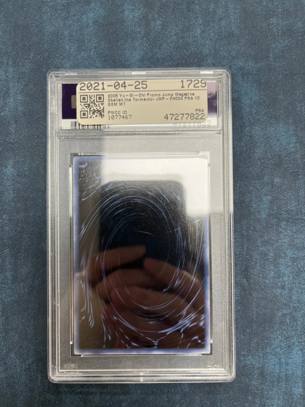 YUGIOH Promo Obelisk The Tormentor JMP EN004 - PSA 10