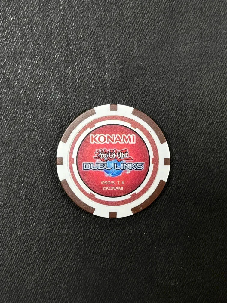 Yugioh Red Eyes Black Dragon Duel Links Prize Rare Collectible Poker Chip