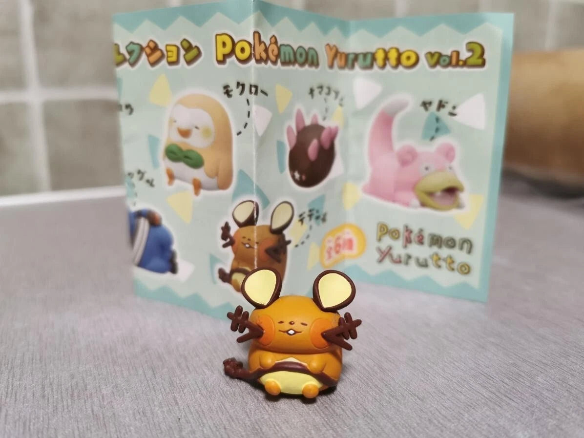 POKEMON Yurutto Vol 2 Japanese Pokemon Center Dedenne Figure 2018