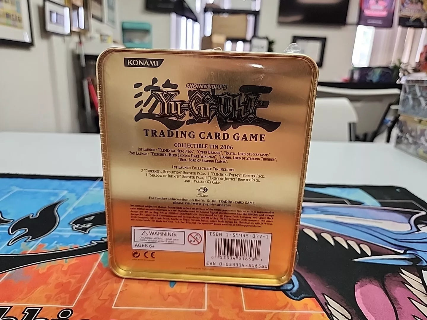 Yugioh Collectible Tin 2006 CYBER DRAGON SEALED