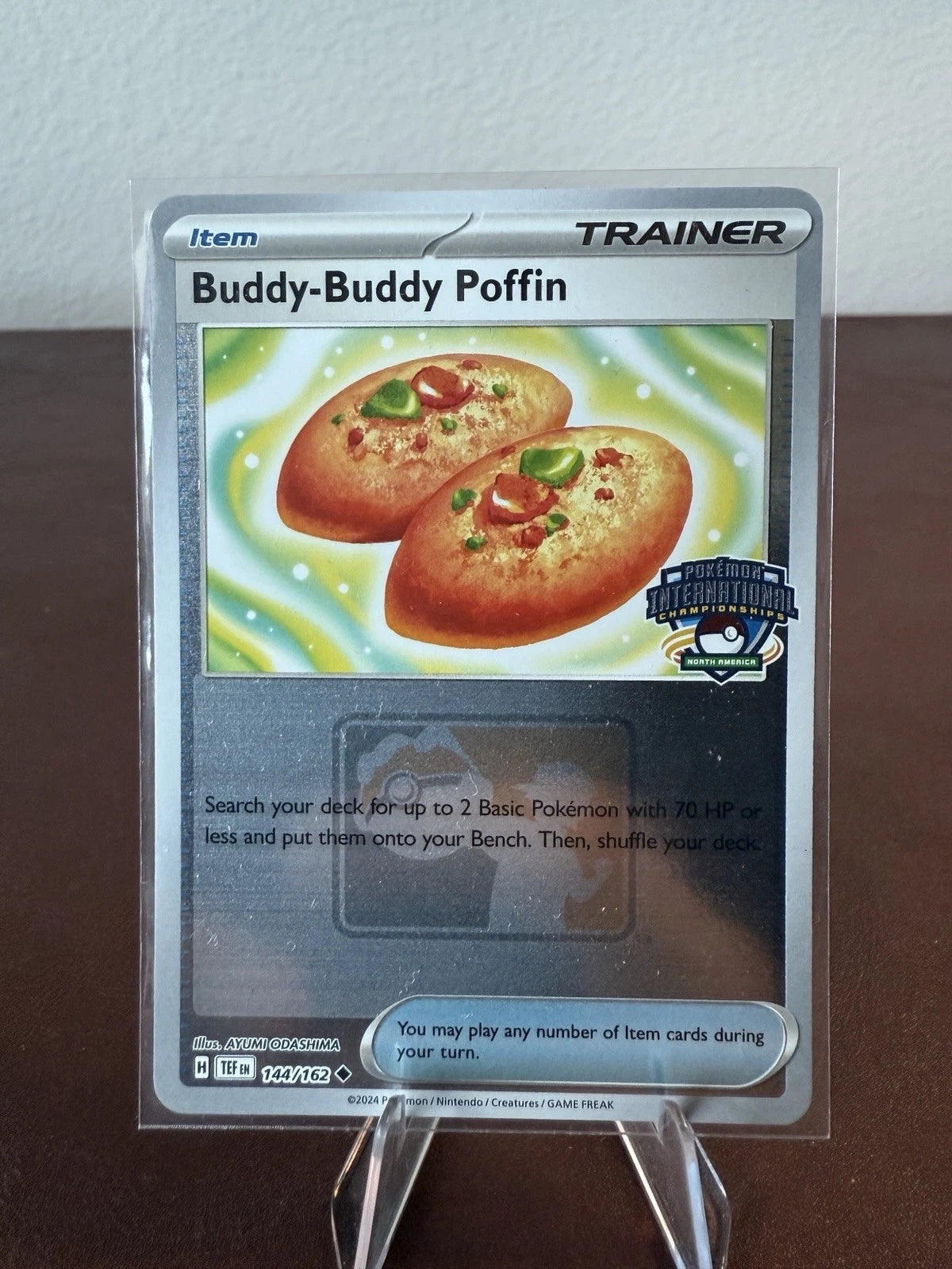 Buddy-Buddy Poffin (NAIC Promo) 144 - League & Championship Cards Reverse Holofoil