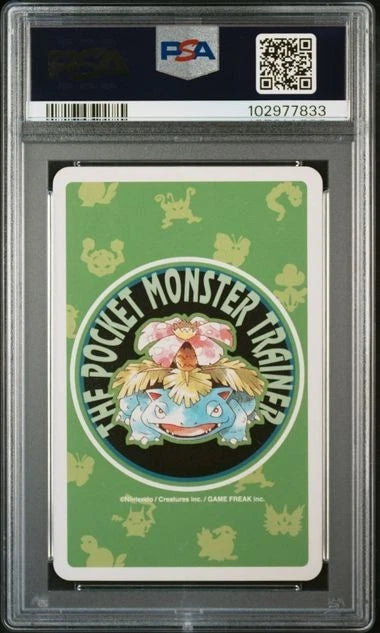 Pokemon Charmander Ace of Clubs Green Playing Card PSA 10