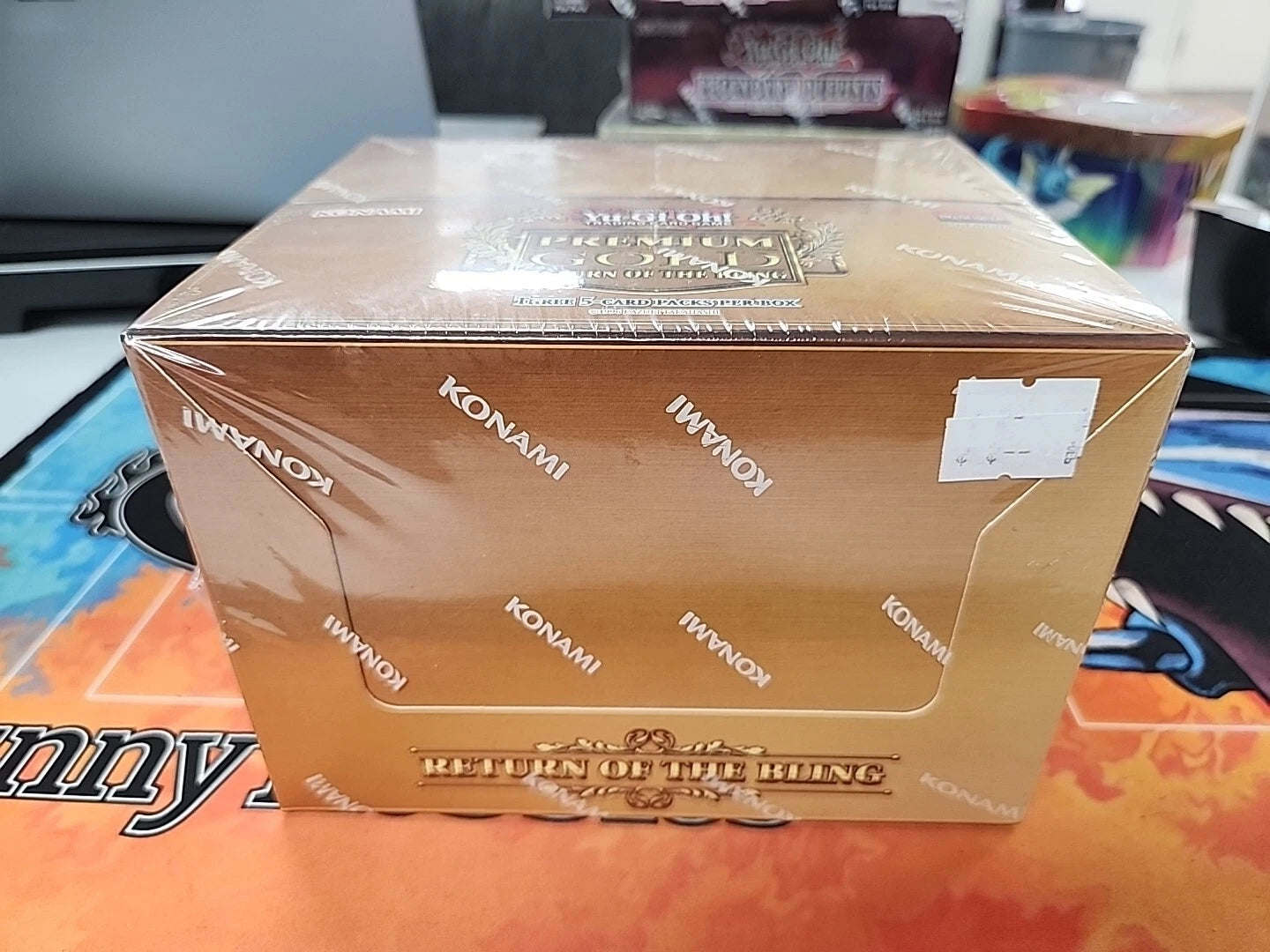 Yugioh Premium Gold Return of the Bling SEALED Display of 5 Mini Boxes